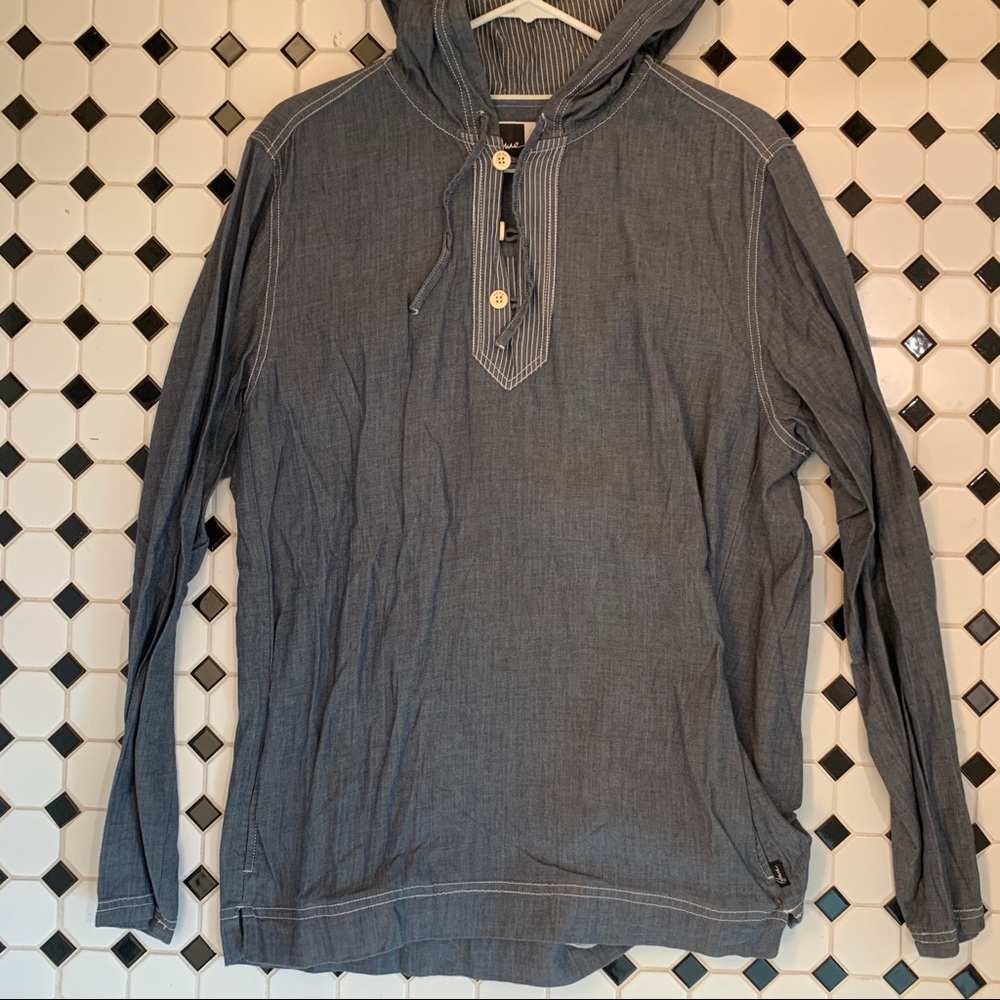 Men’s poncho pullover